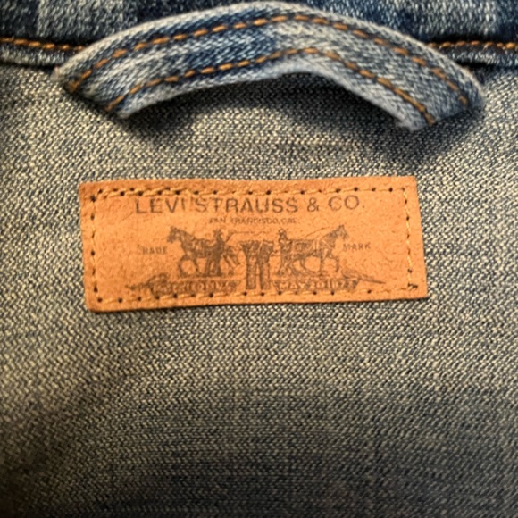 Women’s Levi Tucker jacket, M, washed blue, 4 pocket - Picture 5 of 7